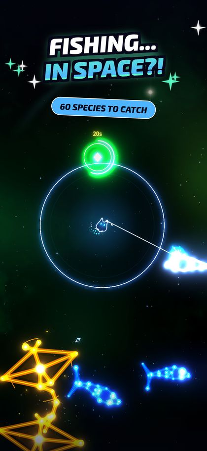 Fishing in space